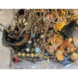2.5 Lbs Vintage & Modern Jewelry Lot Variety Wearable and/or To Repurpose Craft